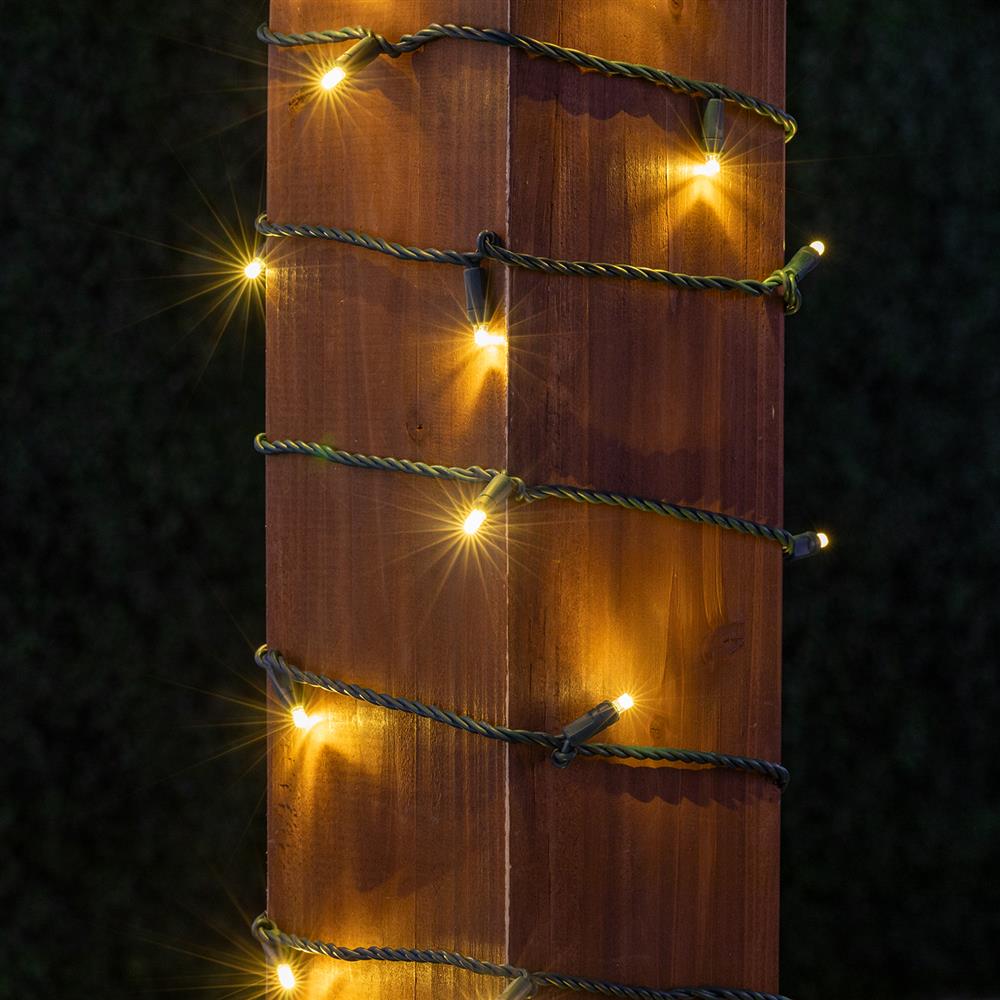 Mini lights with 6-inch spacing
